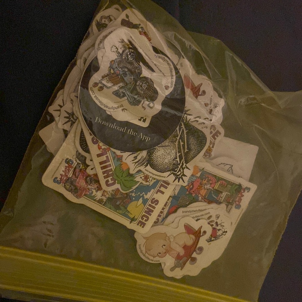 Brandy Melville sticker bundle